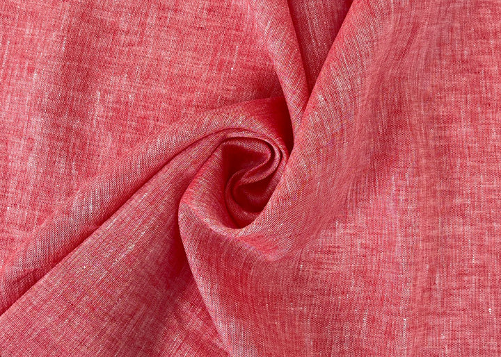 100% Linen Chambray Fabric – Soft Pre-Washed Lightweight 4918 4134 4135