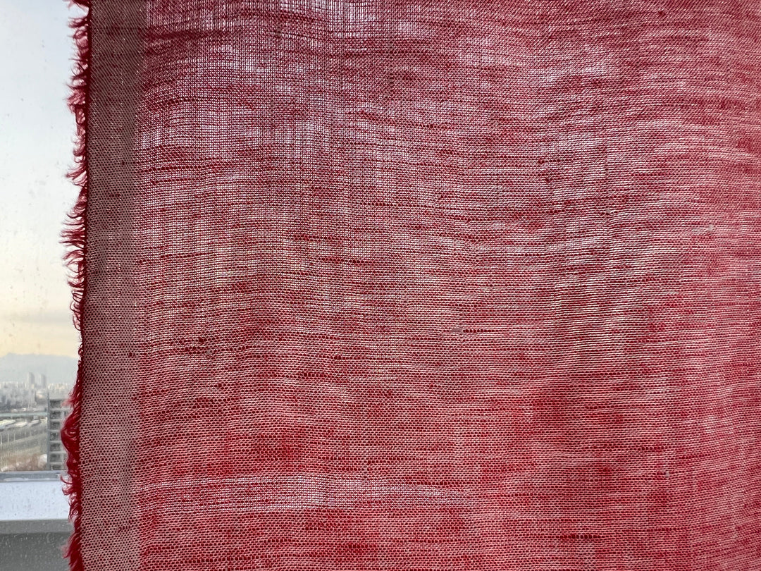 100% Linen Chambray Fabric – Soft Pre-Washed Lightweight 4918 4134 4135