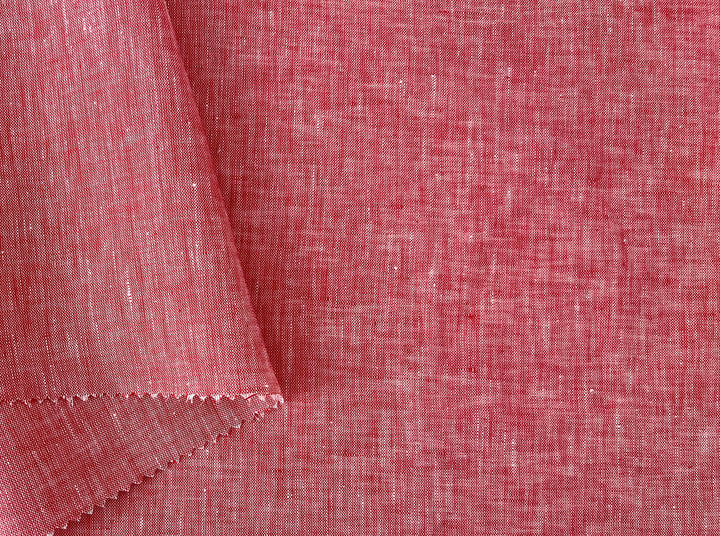100% Linen Chambray Fabric – Soft Pre-Washed Lightweight 4918 4134 4135