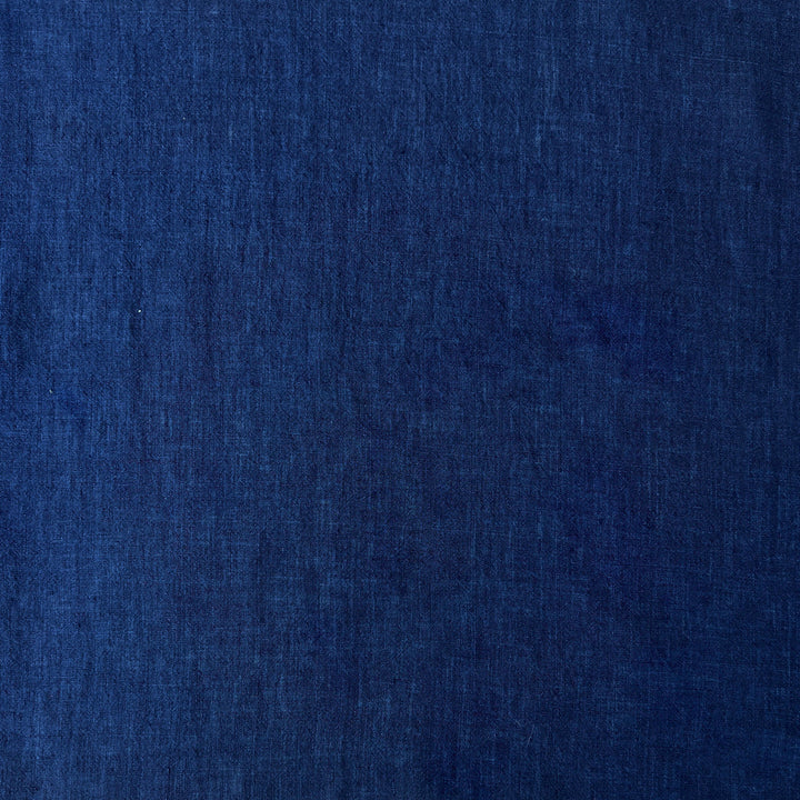 100% Linen Soft&Crisp Fabric 21s Vintage Navy(dark) 6183