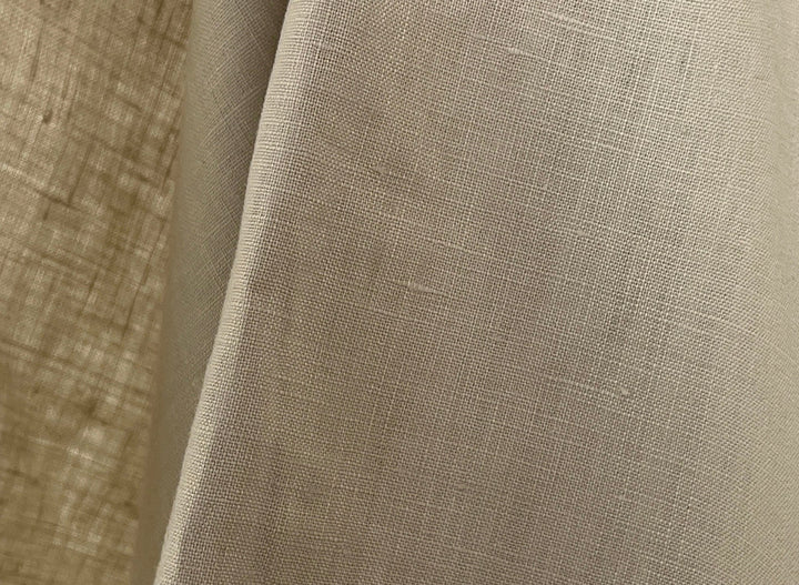 100% Linen Fabric – Sky Blue, Plain Weave, Light–Medium Weight 2551 3462