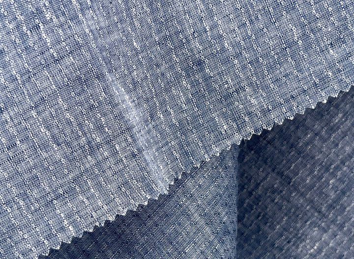 Artisan Micro-Pattern Jacquard | 100% Linen Fabric 4358 4360