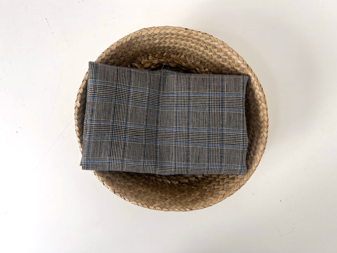 Lightweight Glen Plaid | Linen Cotton Blend Fabric 7798 7799 8060