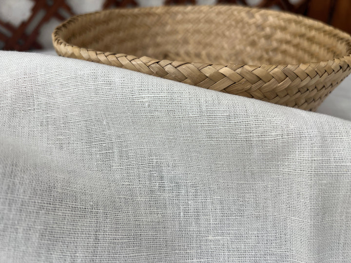 Linen Hemp Blend Fabric | Medium to Heavy Weight | Plain Weave 8367