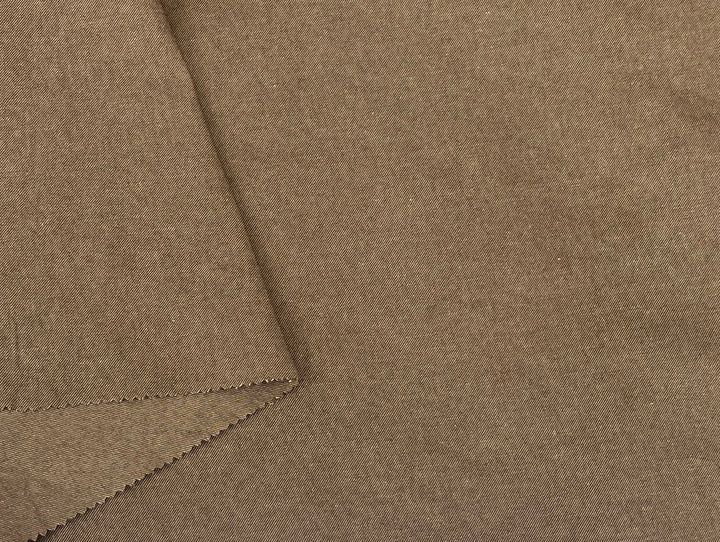 Two-Tone High-Density Twill Fabric | Linen Cotton Blend | Medium-Heavy Weight 8424 8425 8426