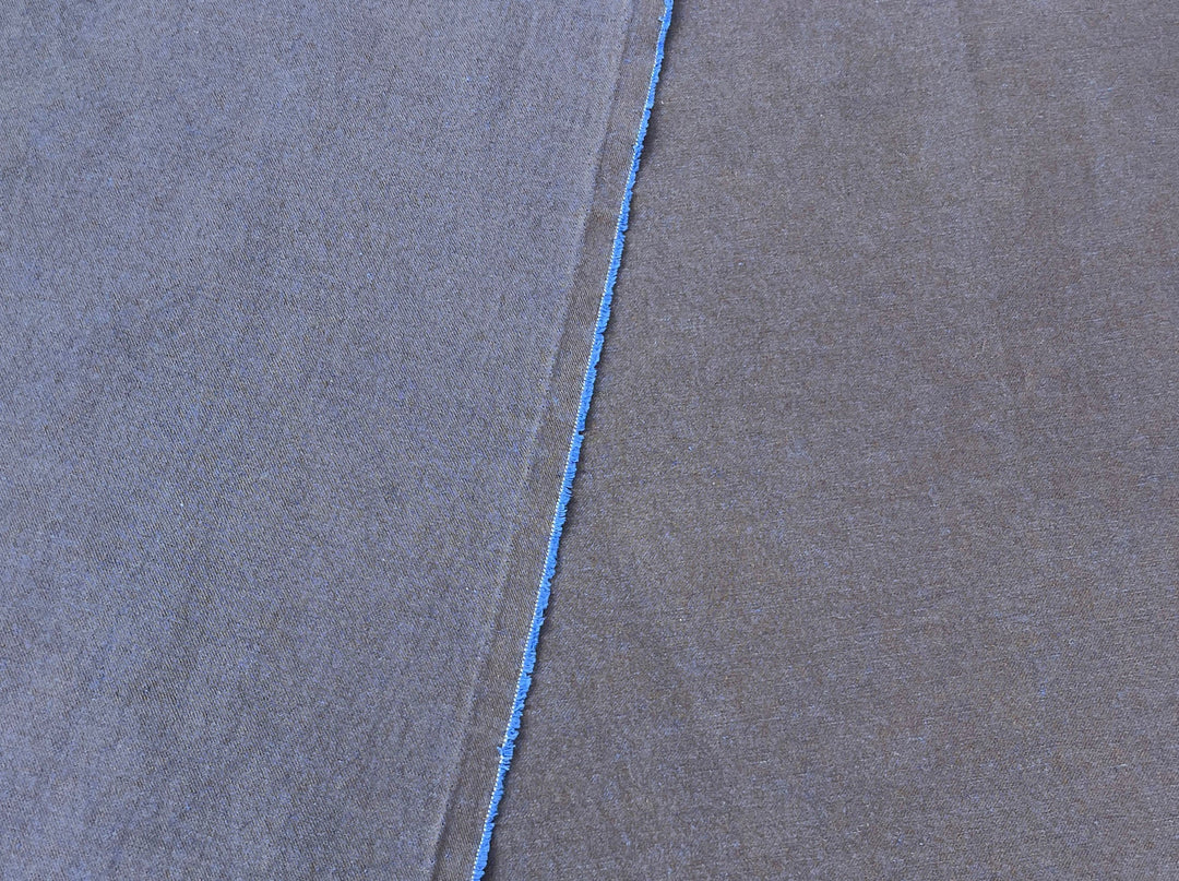 Two-Tone High-Density Twill Fabric | Linen Cotton Blend | Medium-Heavy Weight 8424 8425 8426