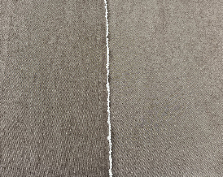Two-Tone High-Density Twill Fabric | Linen Cotton Blend | Medium-Heavy Weight 8424 8425 8426