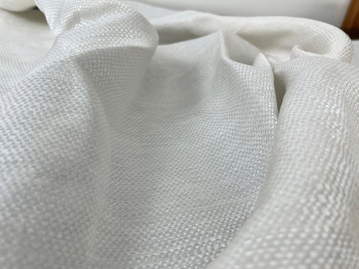 Glossy Snake-Skin Textured Linen Rayon Fabric 2588