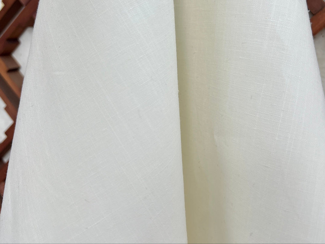 Linen Cotton Cross-Slub Fabric | Medium Weight 4271