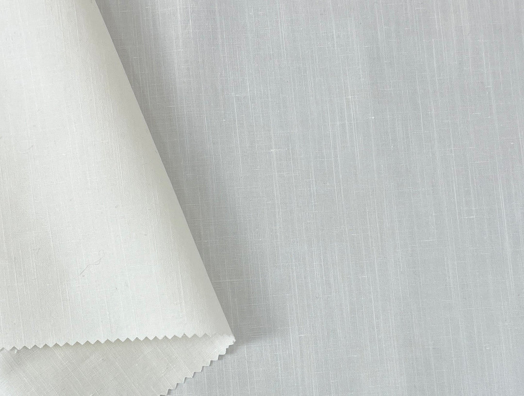 Linen Cotton Cross-Slub Fabric | Medium Weight 4271