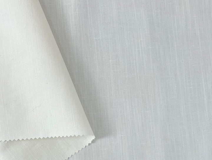 Linen Cotton Cross-Slub Fabric | Medium Weight 4271