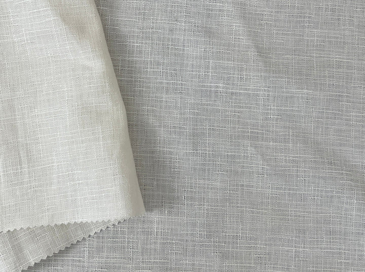 Textured Slub Linen Blend Dobby Fabric | Medium-Heavy Weight | 46"  3243 3336