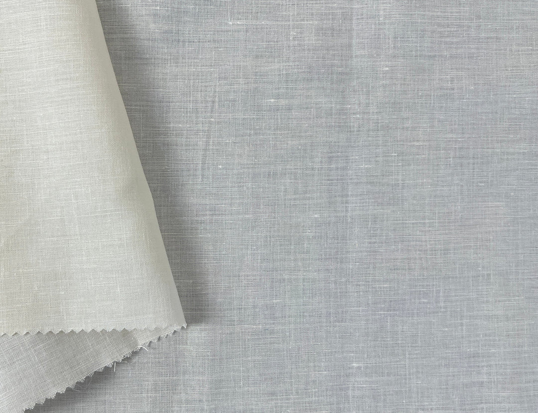 Loose Weave Linen Blend Fabric 1330 | Low-Wrinkle Pre-Washed Gauze | Light Weight