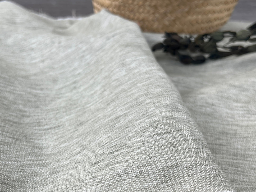Double-Face Linen Cotton Fabric | Two-Tone Reversible Weave | 52" 6953 6954 6955 6956
