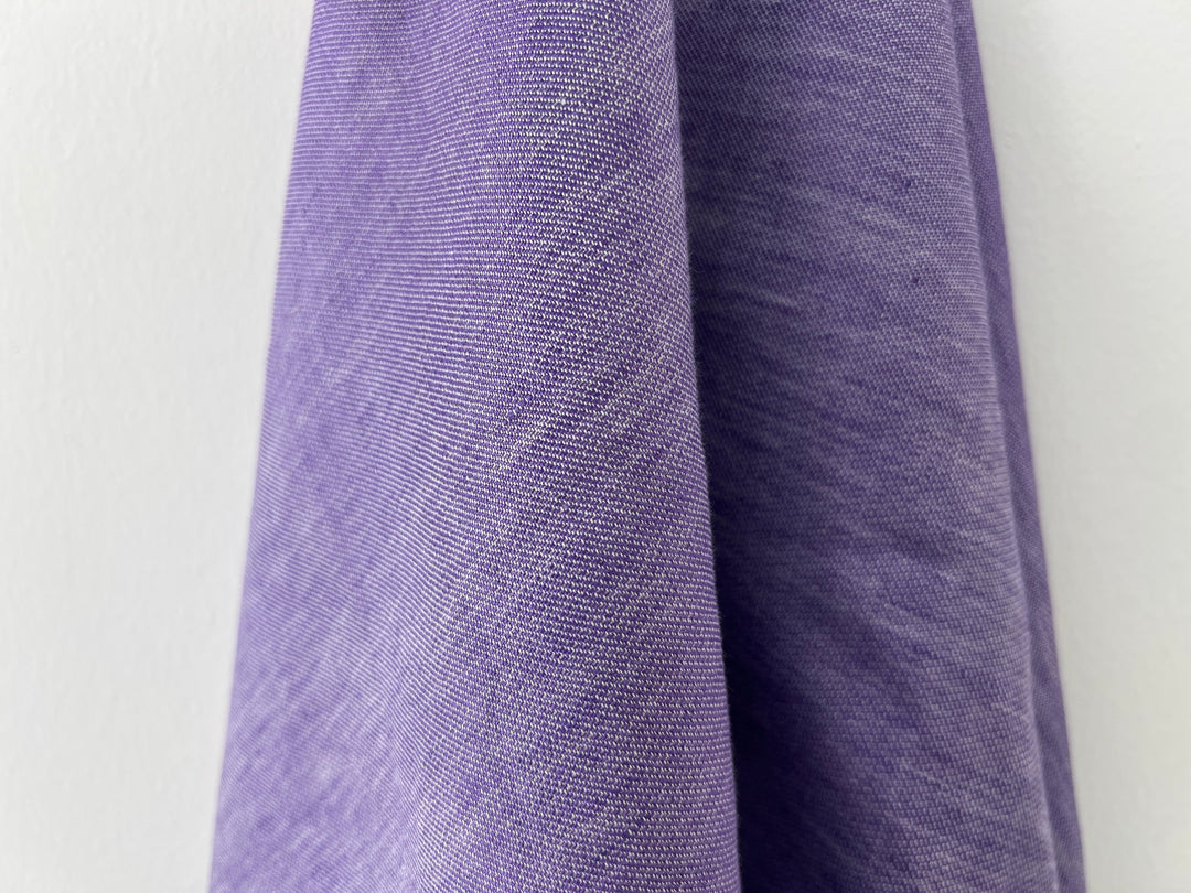 Double-Face Linen Cotton Fabric | Two-Tone Reversible Weave | 52" 6953 6954 6955 6956