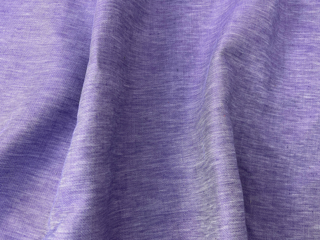 Double-Face Linen Cotton Fabric | Two-Tone Reversible Weave | 52" 6953 6954 6955 6956