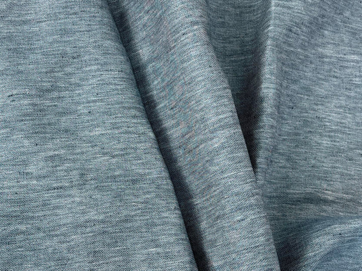 Double-Face Linen Cotton Fabric | Two-Tone Reversible Weave | 52" 6953 6954 6955 6956