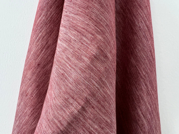 Double-Face Linen Cotton Fabric | Two-Tone Reversible Weave | 52" 6953 6954 6955 6956
