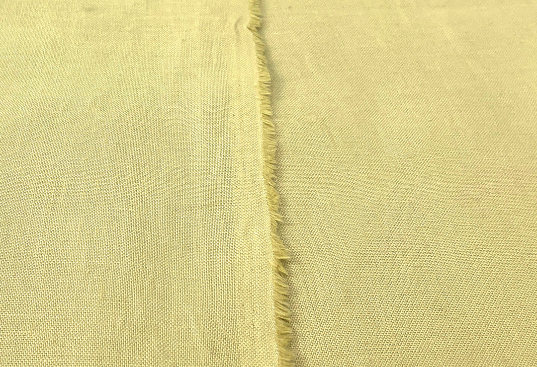 Linden Green 100% Linen Fabric | Pre-Washed Soft Hand | Medium to Heavy Weight 8427