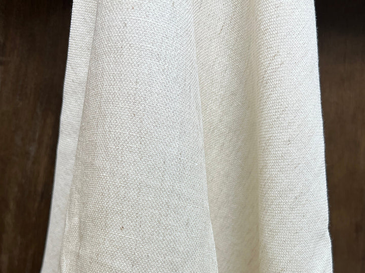 Pre-Washed Linen Rayon Cotton Blend Fabric | Subtle Flax Fleck Dobby | 44''  3059