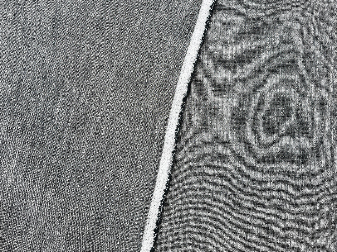 Two-Tone Linen Nylon Chambray Fabric | Twisted Filament Yarn for Enhanced Handfeel | 7066 8294
