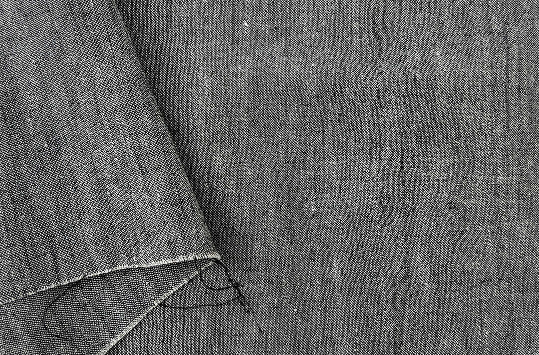 Two-Tone Linen Nylon Chambray Fabric | Twisted Filament Yarn for Enhanced Handfeel | 7066 8294