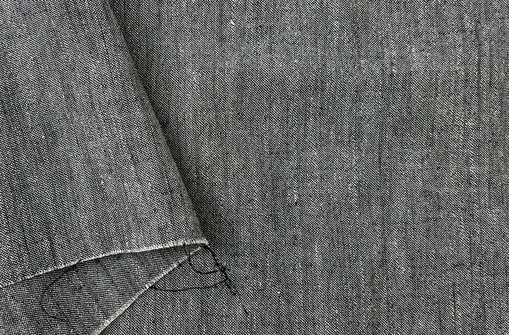 Two-Tone Linen Nylon Chambray Fabric | Twisted Filament Yarn for Enhanced Handfeel | 7066 8294