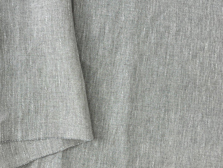 Two-Tone Linen Nylon Chambray Fabric | Twisted Filament Yarn for Enhanced Handfeel | 7066 8294