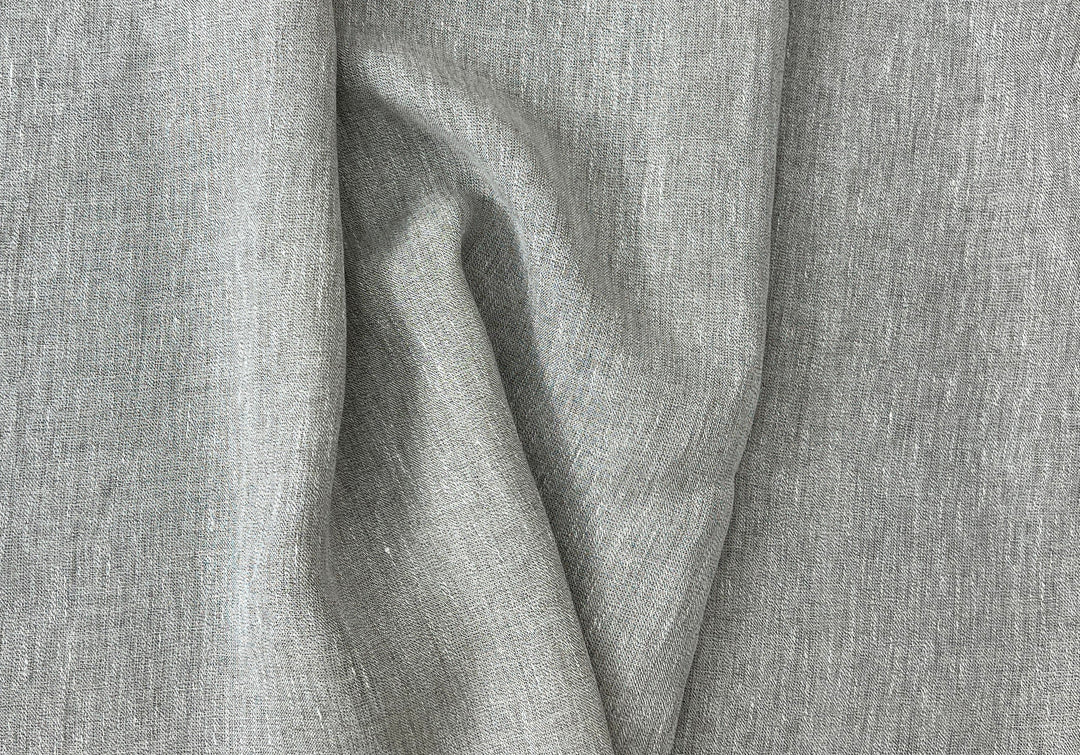 Two-Tone Linen Nylon Chambray Fabric | Twisted Filament Yarn for Enhanced Handfeel | 7066 8294