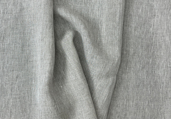 Two-Tone Linen Nylon Chambray Fabric | Twisted Filament Yarn for Enhanced Handfeel | 7066 8294
