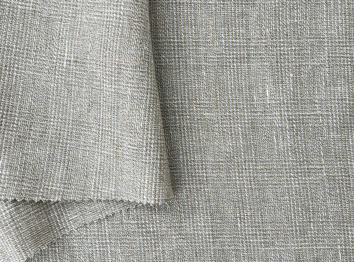 Linen Blend Fabric High Twisted Yarn Navy Glen Plaid Medium Weight 7077 7839 7078 7563 8330