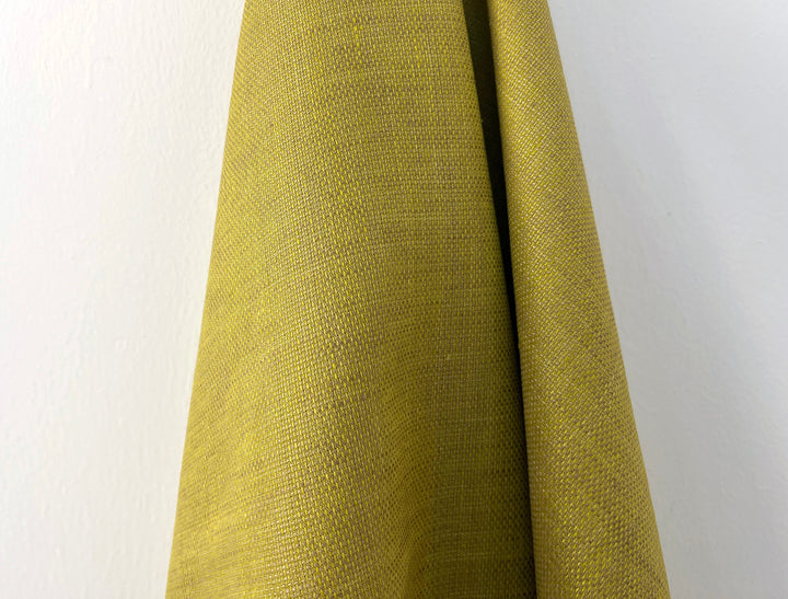 100% Linen Dobby Chambray Fabric | Tweed-Textured Weave | Medium Weight  8430