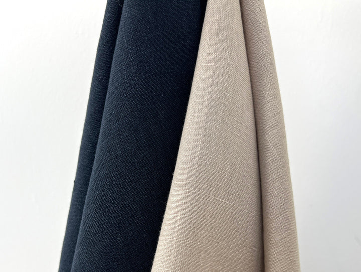 100% Linen Fabric | Medium to heavy weight | 52"  8407 8408