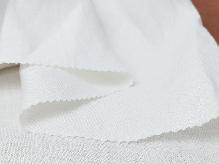Classic Linen Twill Fabric: 100% Pure Linen, Medium Weight 7490 7615 7254 7255 7256 - The Linen Lab - Green