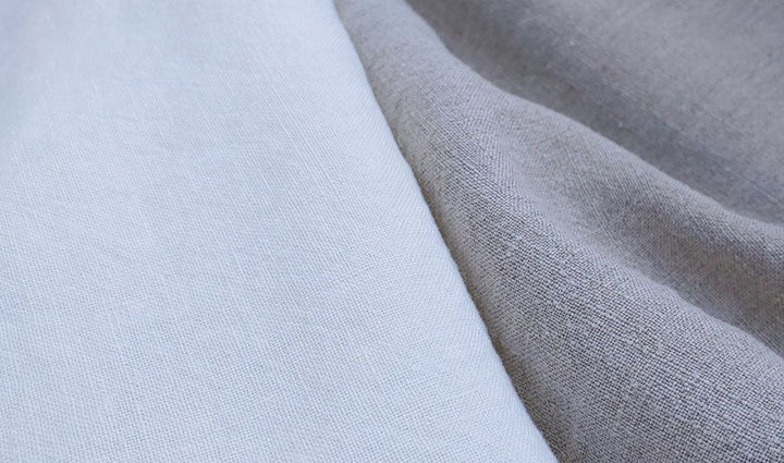 High Twisted 100% Linen Fabric Medium-Heavy Weight 9S 6378 6341 - The Linen Lab - Ivory 6378