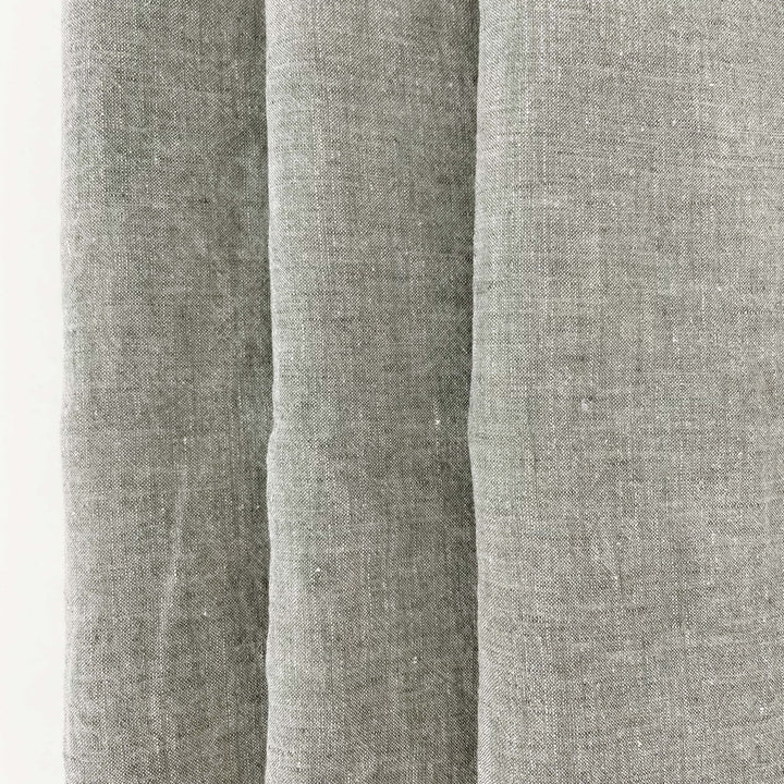 High Twisted Linen Dot Shape Fabric 6924 6927 - The Linen Lab - Blue