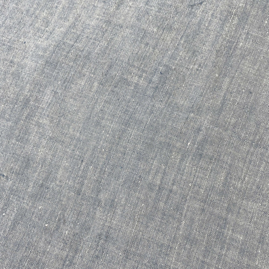 High Twisted Linen Dot Shape Fabric 6924 6927 - The Linen Lab - Blue