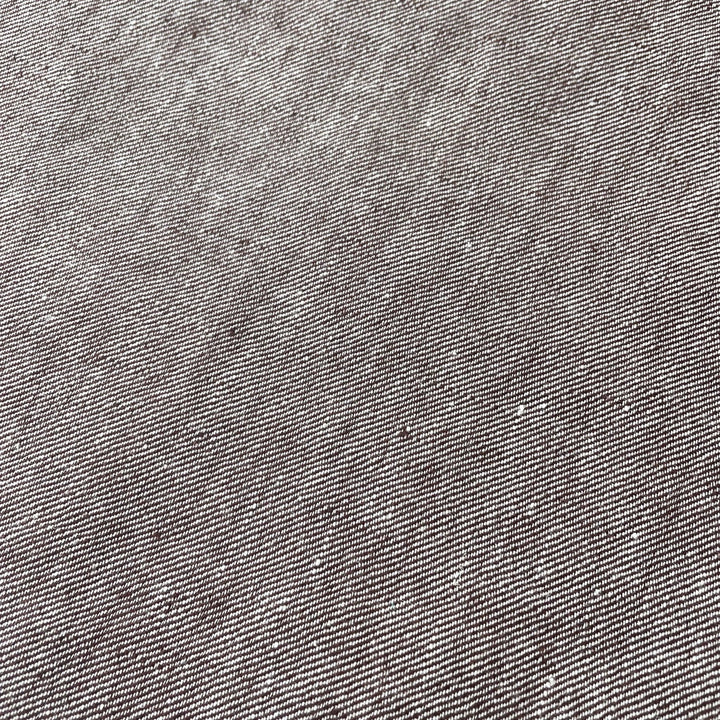 Linen Brown Twill Fabric 4796 - The Linen Lab - Brown