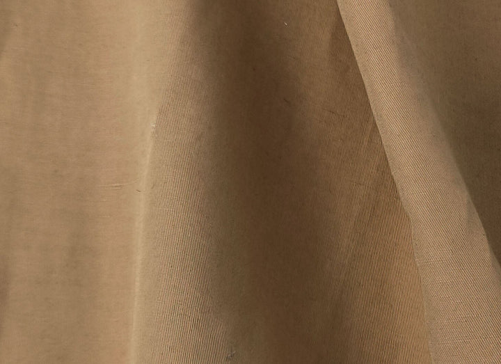 Linen Cotton Compact Twill Solid Fabric 3154 - The Linen Lab - Beige