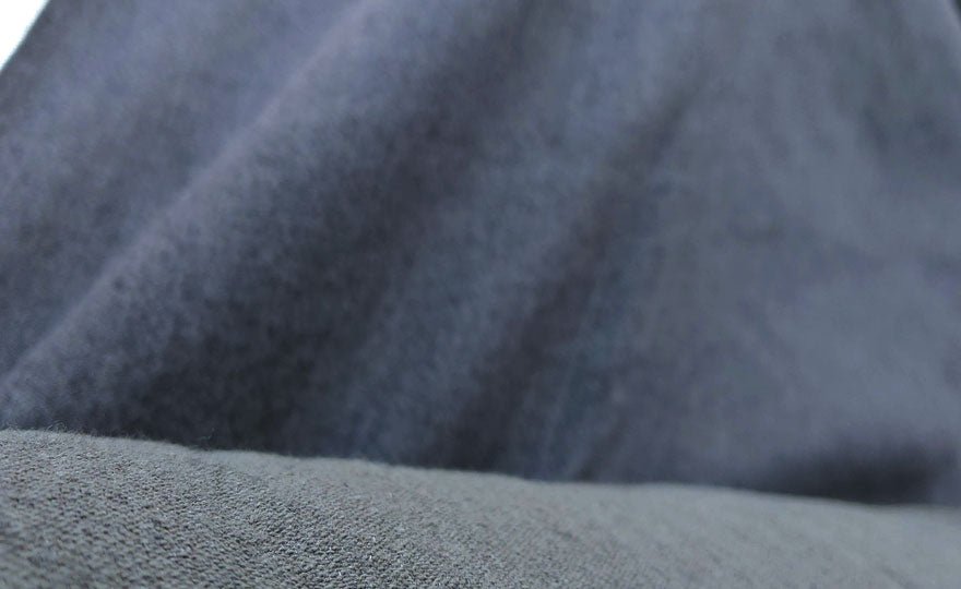 Linen Cotton Denim Twill Fabric (6913 6915 6916 6914) - The Linen Lab - navy