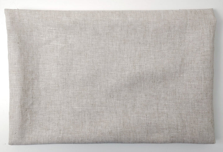Linen Cotton Natural Color Fabric Basketweave 7658 - The Linen Lab - Natural(light)