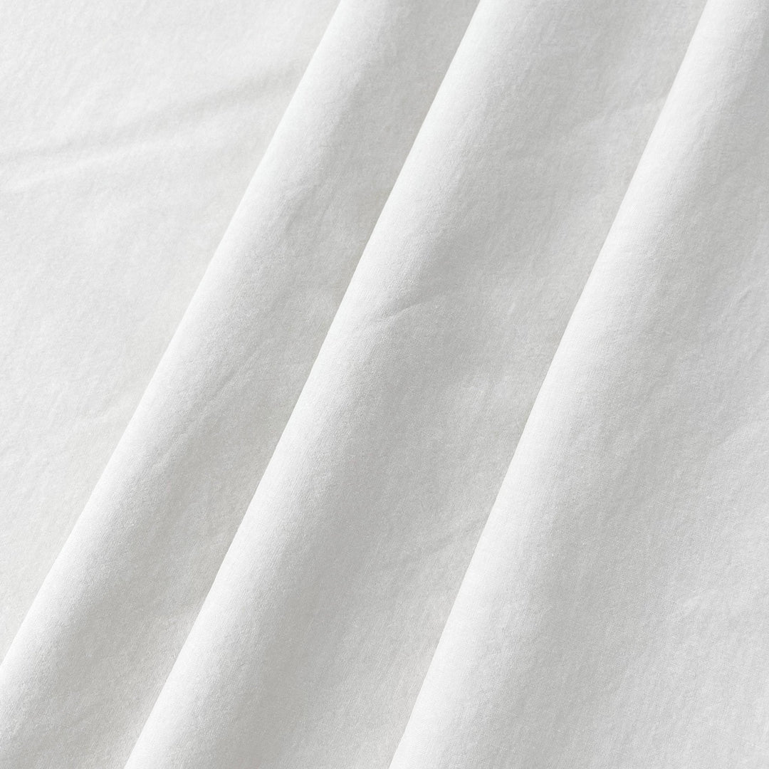 Linen Cotton Nylon Warp Stretch Fabric 7099 7362 7188 - The Linen Lab - Beige