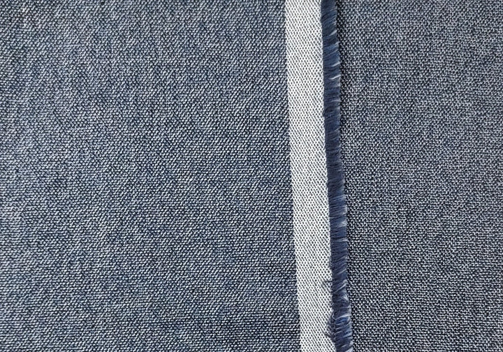 Linen Cotton Ramie Stretch Twill Chambray Fabric 4310 4311 - The Linen Lab - Beige