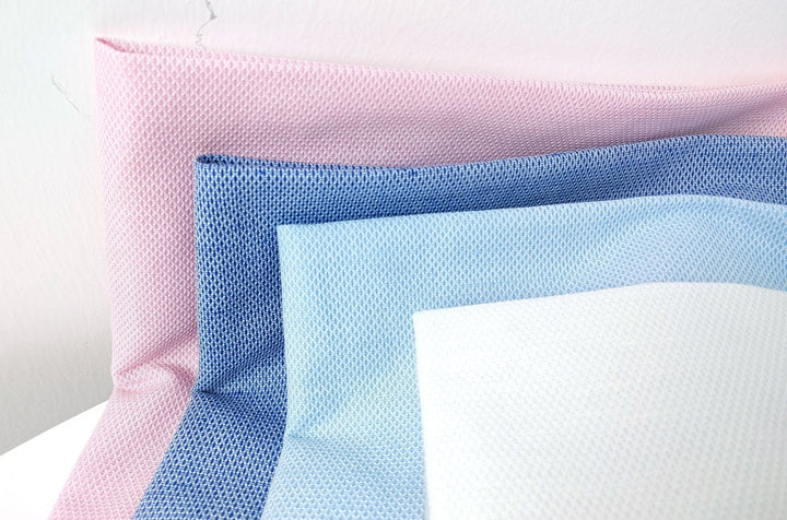 Linen Cotton Rhombus Shape Fabric - Special V-Heald 4350 4349 4348 4347 - The Linen Lab - Pink