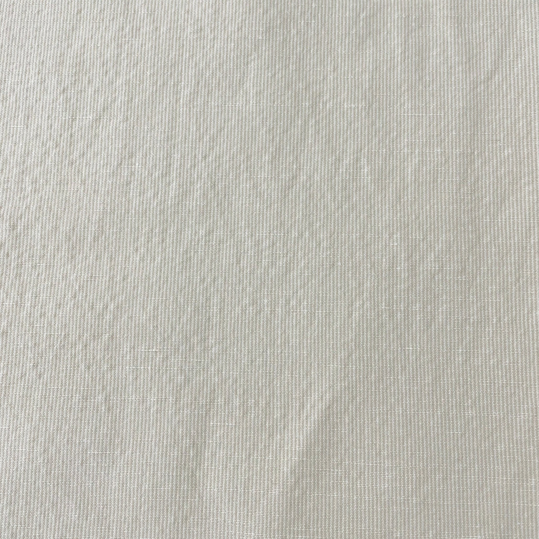 Linen Cotton Stripe Fabric 7087 7088 - The Linen Lab - 7087 BEIGE