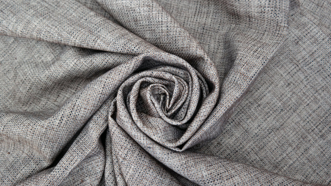 Linen Cotton Tweed Fabric (6203) - The Linen Lab -