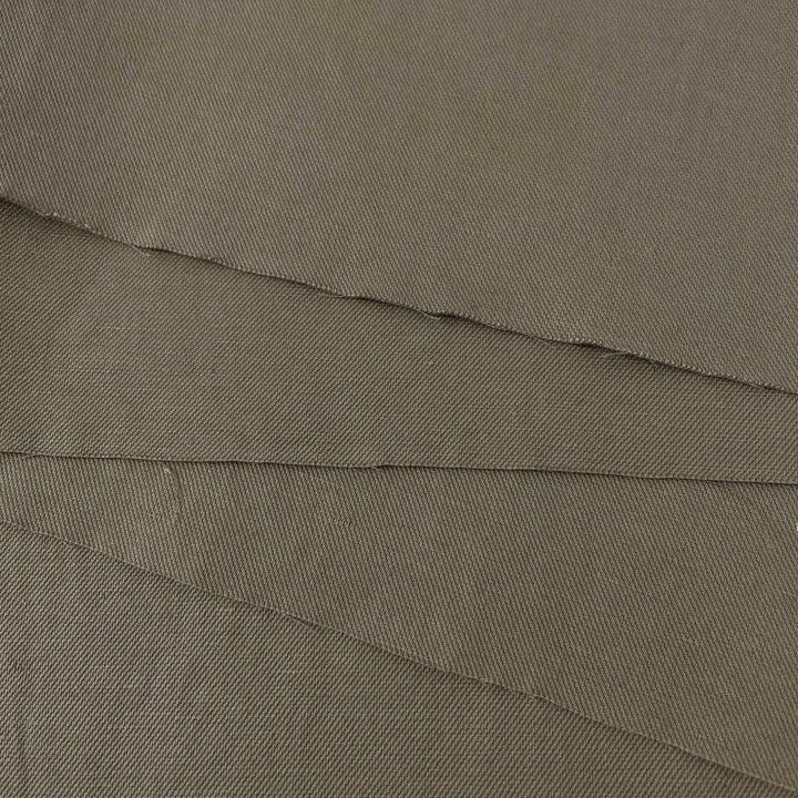 Linen Cotton Twill Fabric 7157 6943 - The Linen Lab - 6943 KHAKI