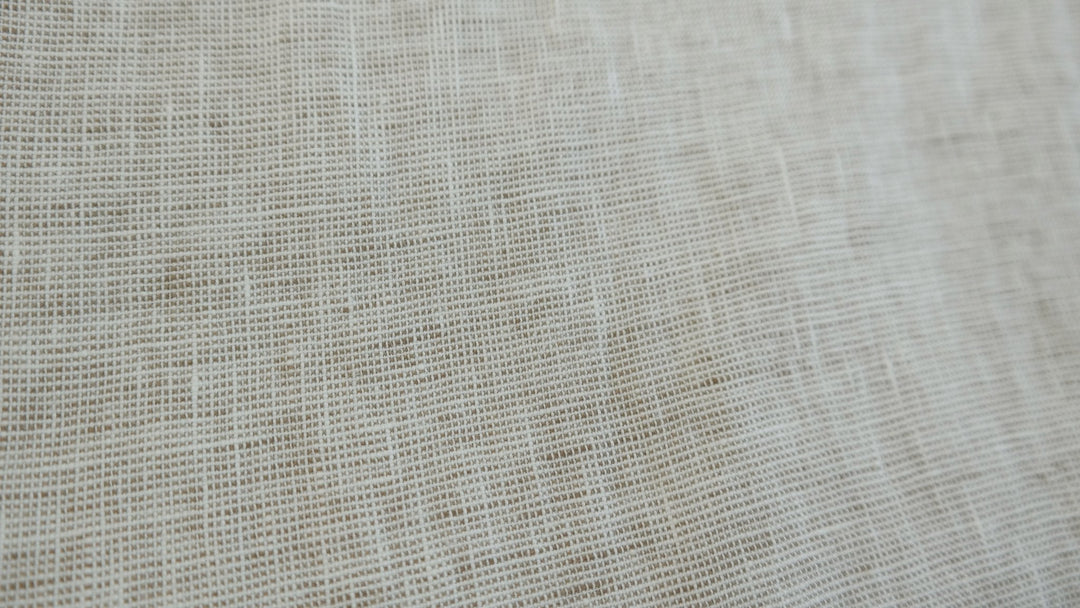 Linen Dot Shape Fabric (7171 7172 2829 4751) - The Linen Lab - Brown