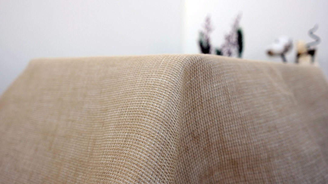 Linen Double Face Fabric (7014) - The Linen Lab - beige