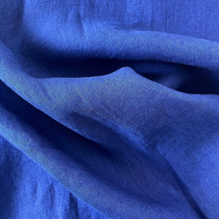 Linen Fabric Light Weight Soft Touch 21S 4892 6449 7252 6351 - The Linen Lab - Blue